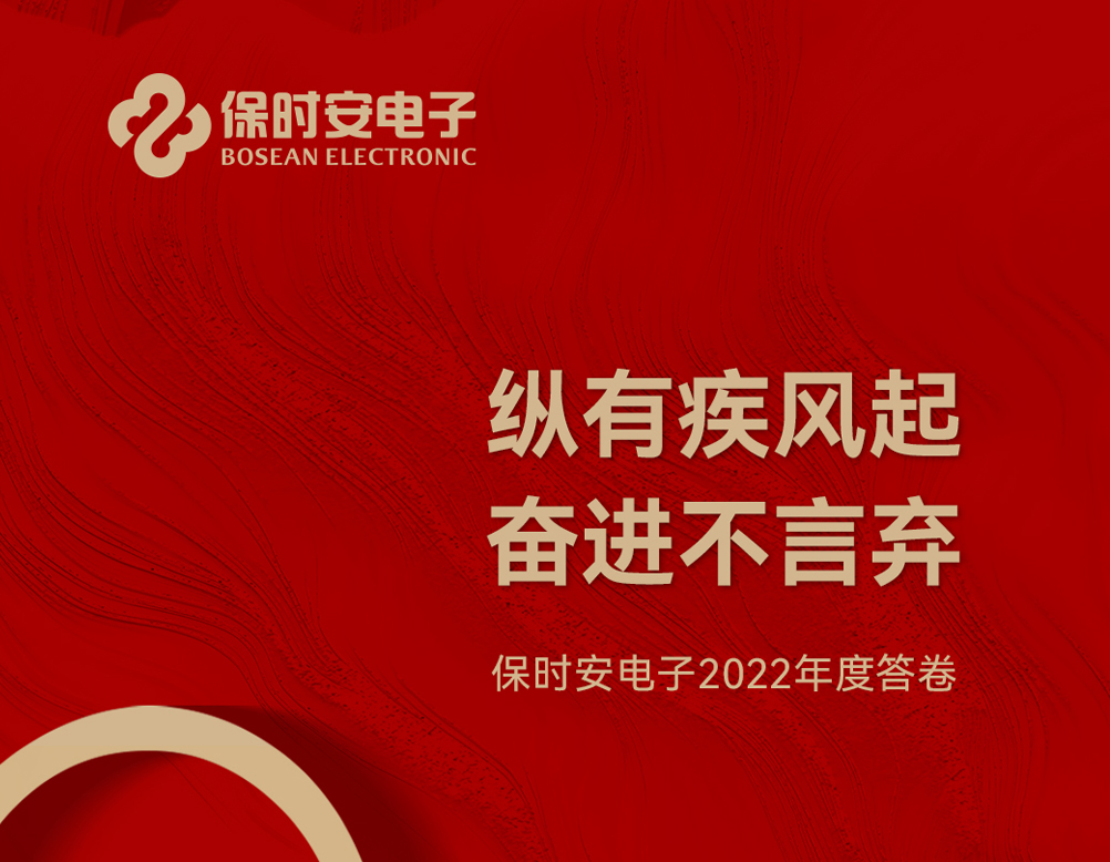 保时安电子2022年度答卷